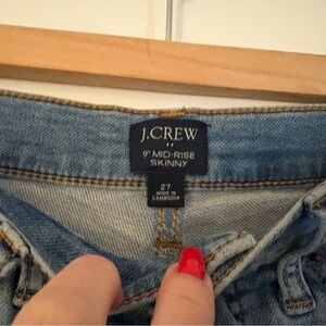 J. Crew Women's Light Blue Skinny Jeans